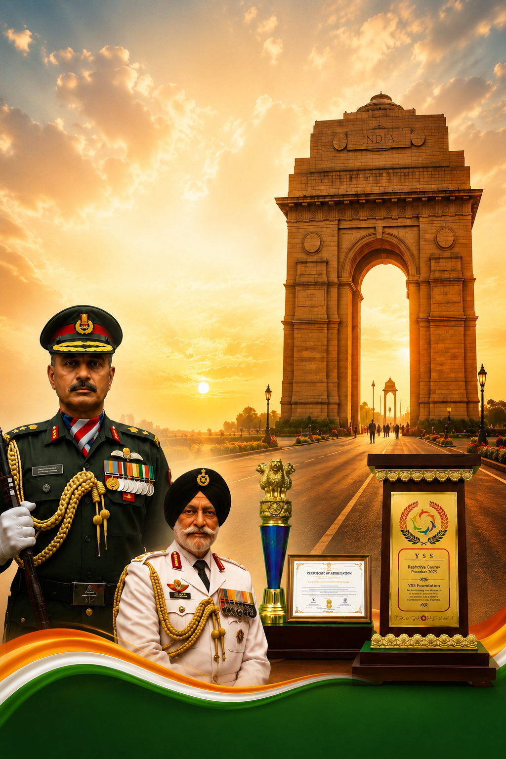India Gate Background